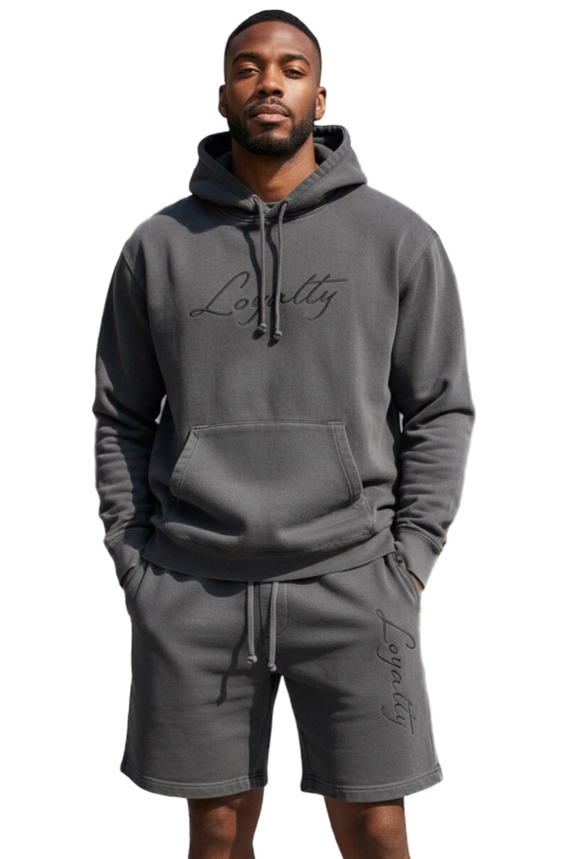“Loyalty” hooded short set